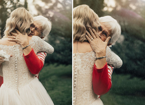 невеста в бабушкином платье