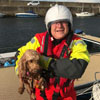 береговая охрана спасла собаку