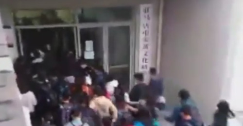 студенты штурмуют библиотеку