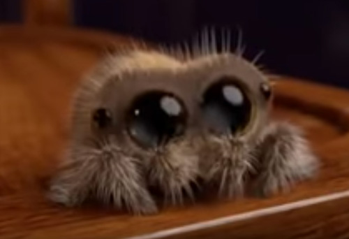 очаровательный анимационный паук