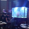 в ресторане лопнул аквариум