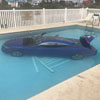 машина утонула в бассейне
