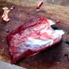 жуткий кусок зомби-мяса