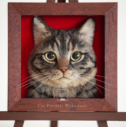 реалистичные портреты кошек