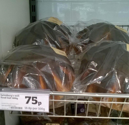 продажа пригорелого хлеба