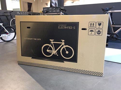 велосипеды в необычных коробках