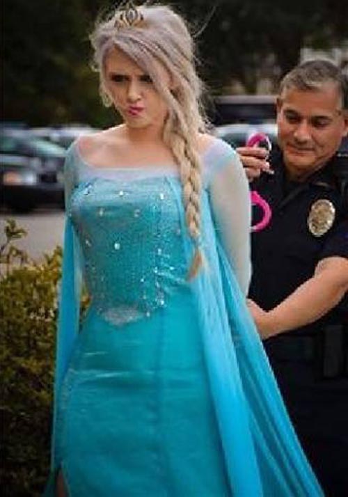 арест сказочной принцессы