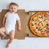 взросление сына на фоне пиццы