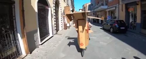 велосипед превратился в самолёт
