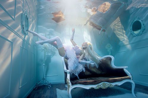 волшебные фотосессии под водой