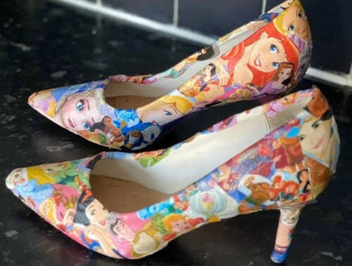 туфли с диснеевскими принцессами