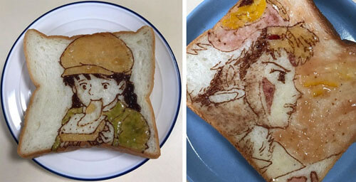 красивые рисунки на бутербродах
