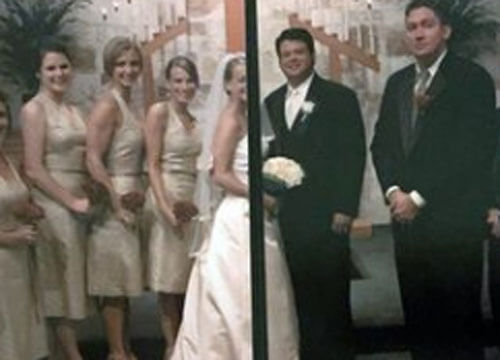 невеста осталась без лица на фото
