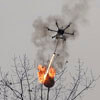 дроны стали летающими огнемётами