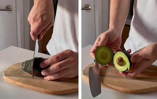 как достать косточку из авокадо