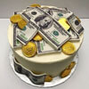 креативный торт с деньгами