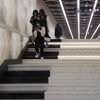 красивая лестница в метро