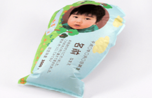 мешки с рисом в виде младенцев