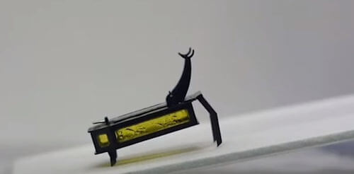 самый лёгкий в мире робот-жук