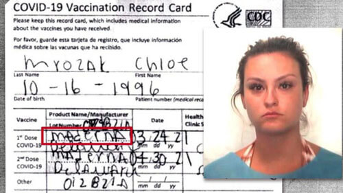 фальшивые документы о вакцинации