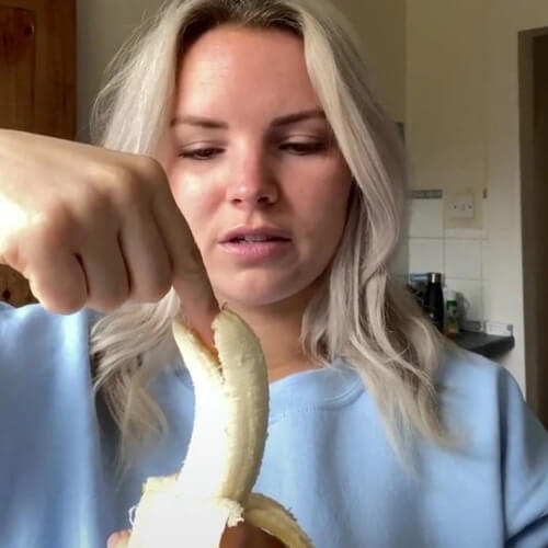 как нарезать банан без ножа