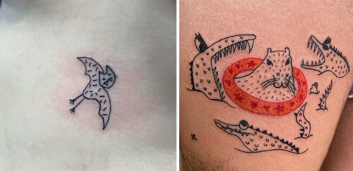 tattoo artist can't draw
