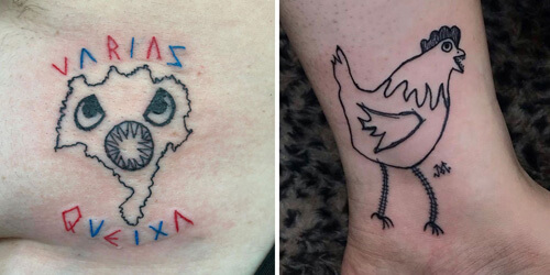 tattoo artist can't draw