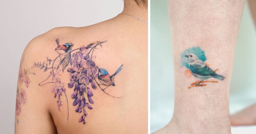татуировки художницы по фарфору