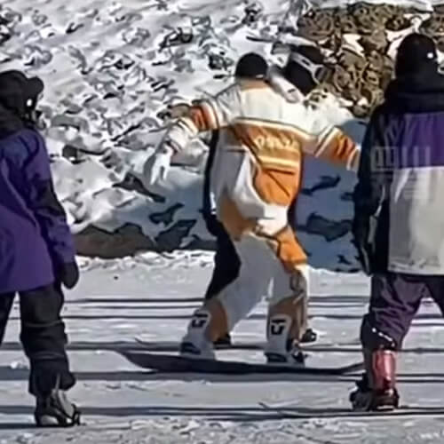 сноубордисты осваивают вращение