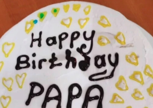торт для папиного дня рождения