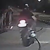 нарушитель рухнул с мотоцикла