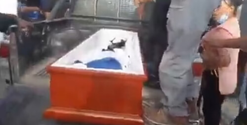 accident victim woke up in a coffin