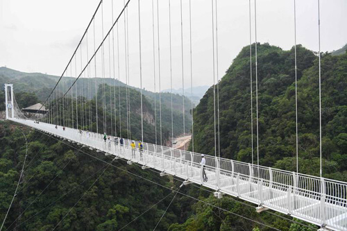 рекордный стеклянный мост