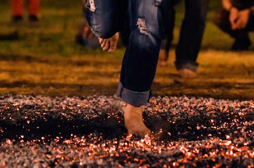 collective walking on coals