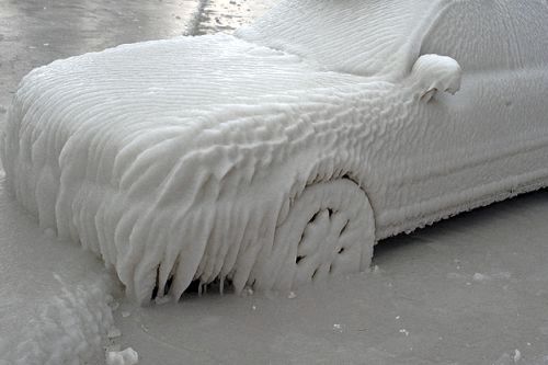замороженные чужие автомобили