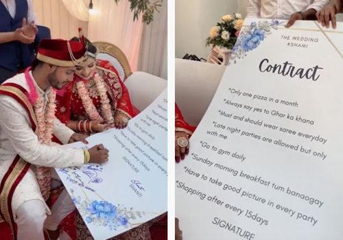 брачный контракт жениха с невестой