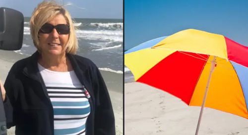 пляжный зонтик убил женщину