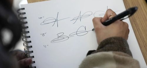 новая каллиграфическая подпись