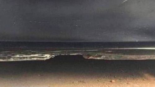 оптическая иллюзия с ночным пляжем