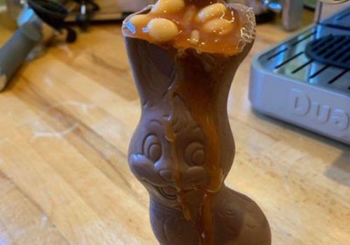 шоколадный кролик с фасолью
