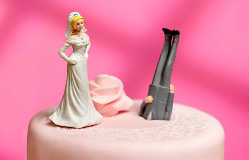 развод из-за инцидента с тортом