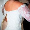 платье невесты порвалось