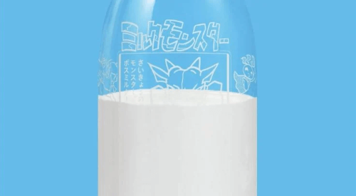 комиксы на бутылках молока