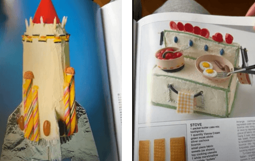 книга с рецептами детских тортов
