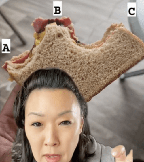 как правильно есть бутерброды 