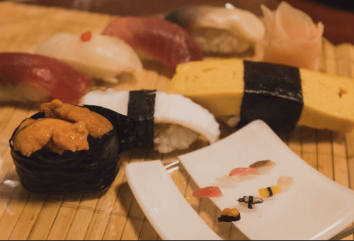 самые крошечные суши в мире