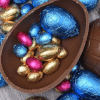 пасхальные шоколадные яйца