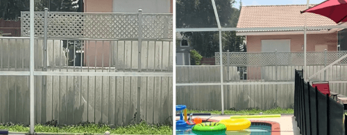 сосед кричал через дыру в заборе