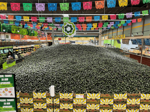 рекордное количество авокадо