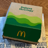 пустая коробка из-под гамбургера